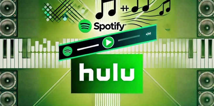 SpotifyとHulu